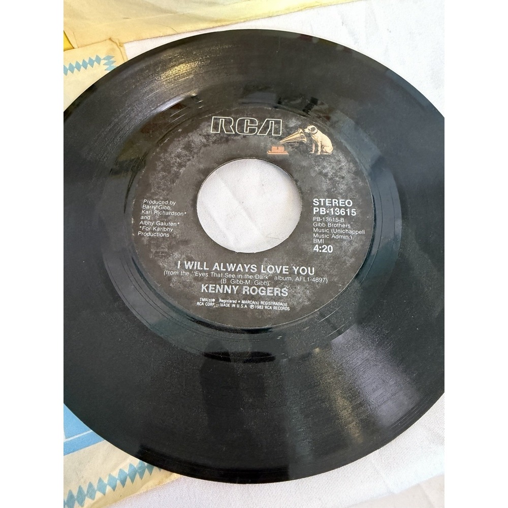 VTG Various Country Artists 45 Kenny Rogers Conway Twitty Waylon Jennings Lot 12 - Picture 9 of 9